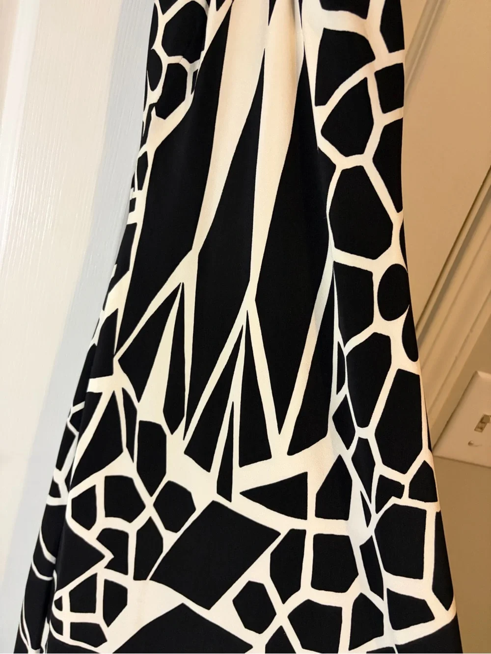 Black and White Geometric Home Accent Throw - Brand